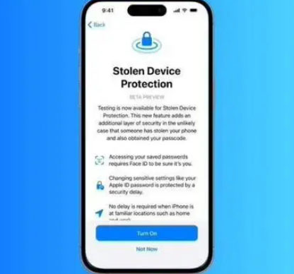 常宁苹果授权维修店分享被盗设备保护功能开启方法 