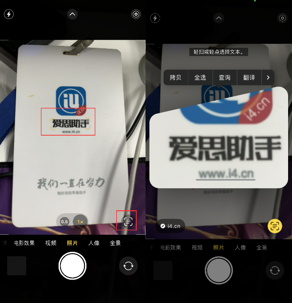 常宁苹果手机维修分享升级iOS 16后如何通过相机翻译文本 
