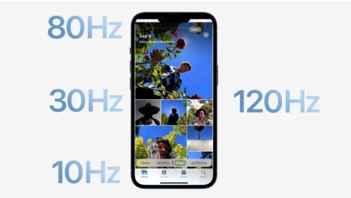 常宁苹果14维修分享iPhone 14有高刷吗 